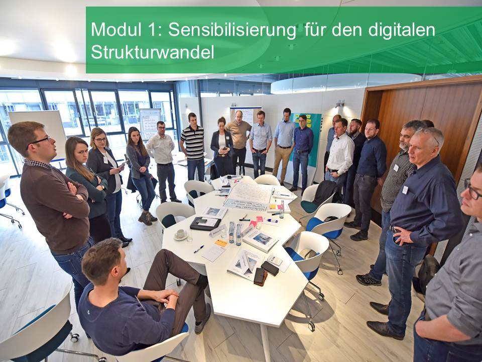Modul 1: Sensibilisierung für den digitalen Strukturwandel 